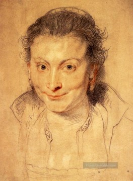 Porträt von Isabella Brant Barock Peter Paul Rubens Ölgemälde